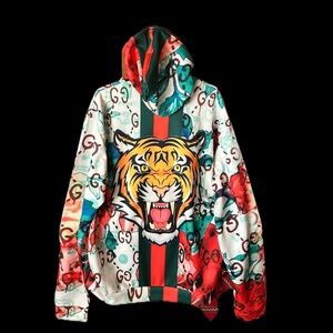 Monogram Multicolor Tiger Graphic Hoodie From Japan